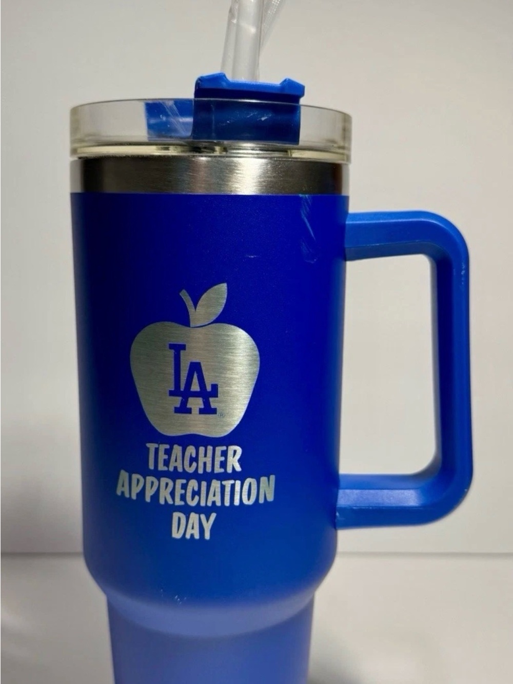 Los Angeles Dodgers Cup Tumbler Teacher Appreciation Day Stadium MLB SGA 2024